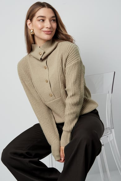 Easy Wear trui - camel h5 Afbeelding2